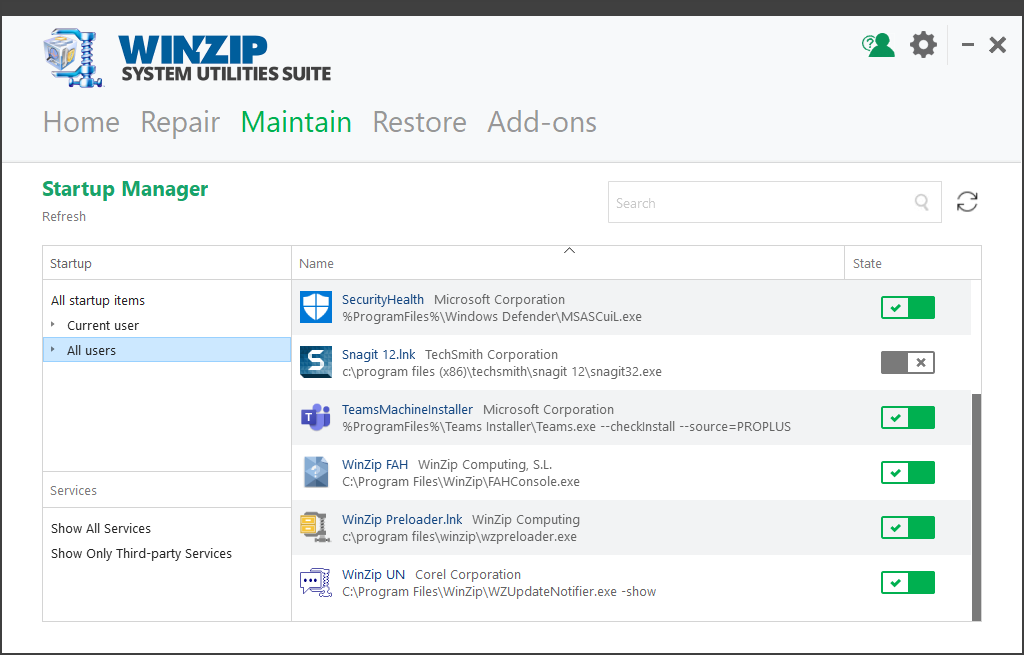 do i need winzip system utilities suite